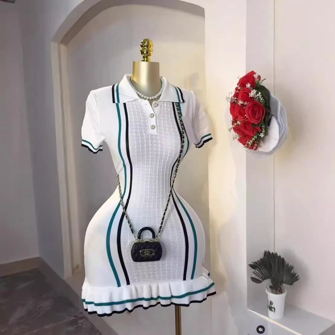 Knitted Mini Dress