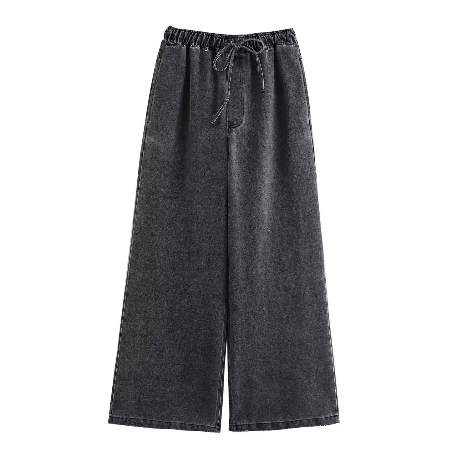 2024 Autumn Jeans Sets Women Turn-down Collar Casual Top Fashion High Waist Streetwear Female Denim Pant Two Piece Set